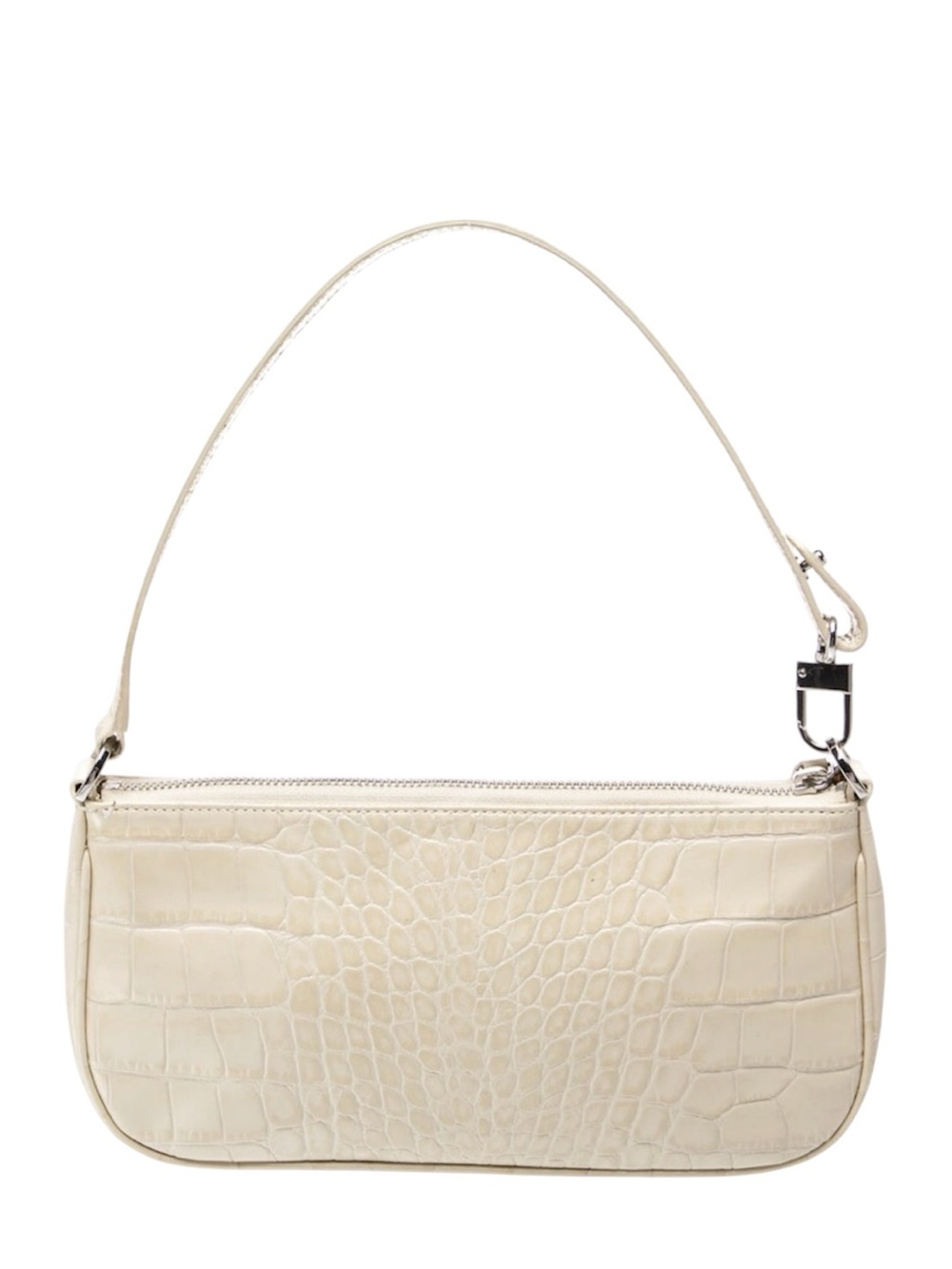 By Far Rachel croc leather bag